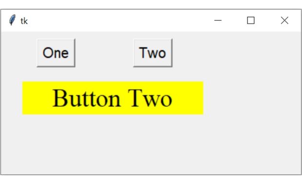 Tkinter Button invoke() default