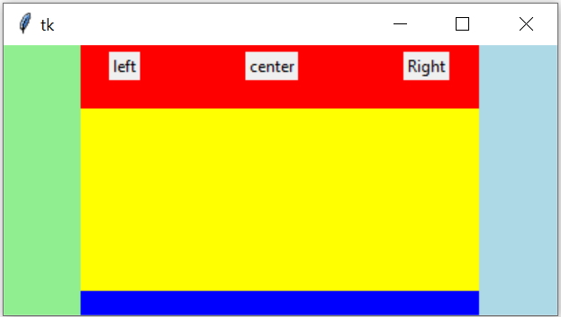 grid with columnconfigure inside a frame in Tkinter