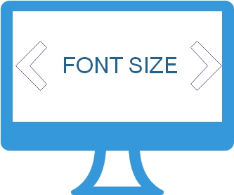 Font Size in HTML for webpages
