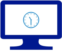 Clok showing server time using Ajax