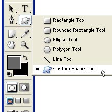 Custom shape tool