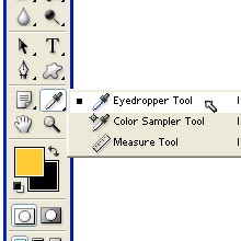 Eyedropper tool