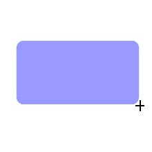 Drawing rounded rectangle tool