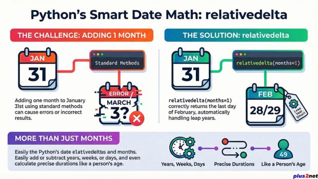 Relativedelta for date calculations