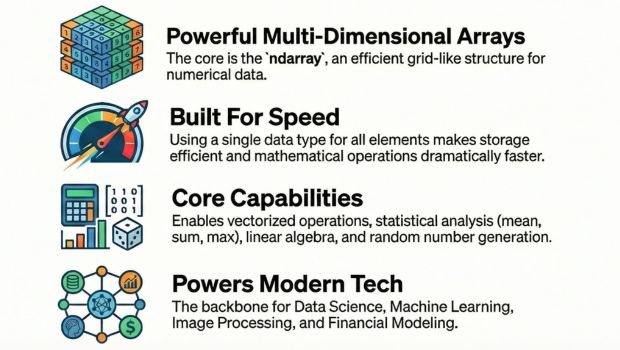 Numpy the Python multi dimension array