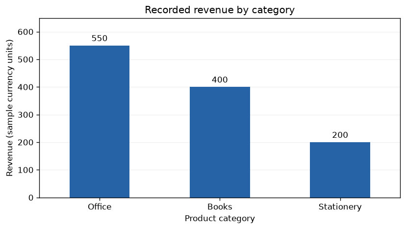 Plot Sorted Category Totals with Value Labels