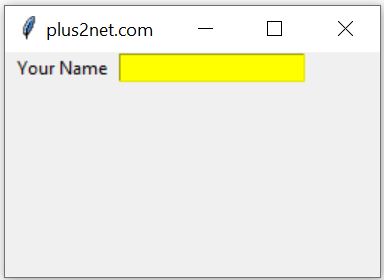 Entry for text input