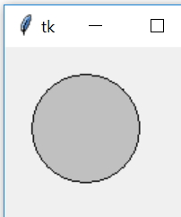 create_oval to create Circle on Canvas