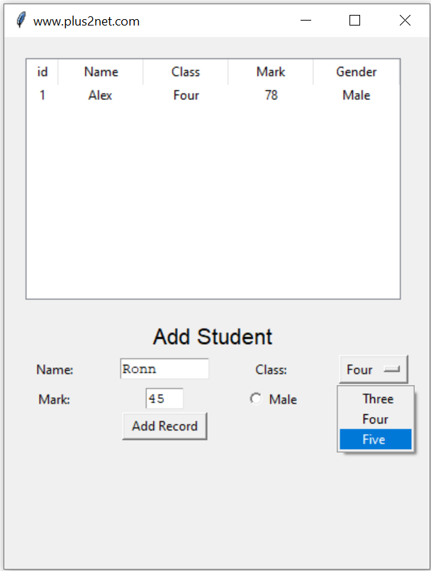 Adding rows to Treeview